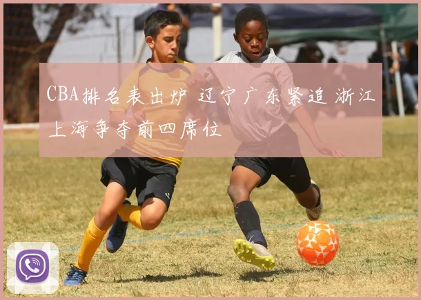 CBA排名表出炉 辽宁广东紧追 浙江上海争夺前四席位